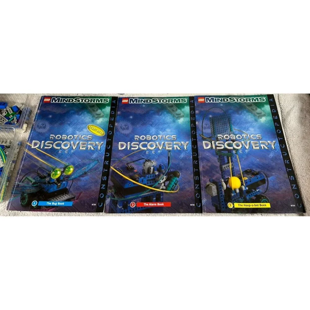 Lego 9735 Mindstorms  Robotics Discovery Set INCOMPLETE For Parts And Manuals